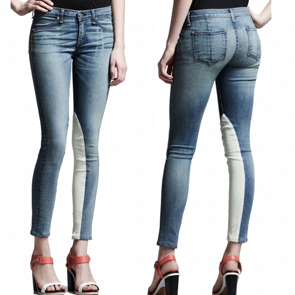 RAG & bone jean Jodhpur Legging Perforated Leather - Picture 11 of 11